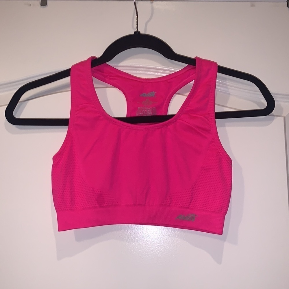 Gently Used Hot Pink Sports Bra Size Small